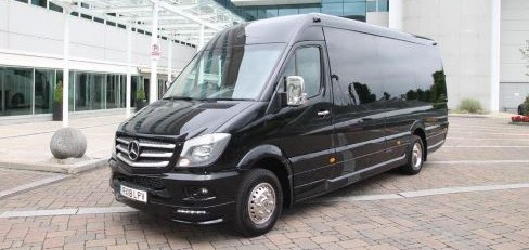 14 seat luxury mini-coach.